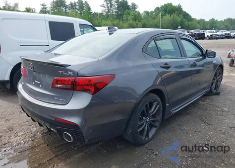 2019 Acura Tlx Tech A-Spec Pkgs из США, поврежденный, VIN 19UUB3F69KA001896